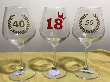 Calici per compleanno