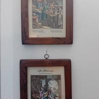 Coppia Stampe Vintage-Ponte Vecchio Firenze