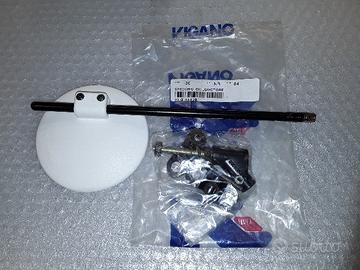 SPECCHIO MOTO FILETTO 10mm BIANCO