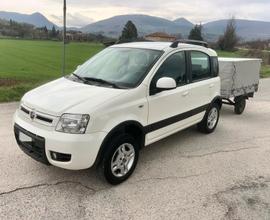 Fiat Panda 4x4 con carrello appendice