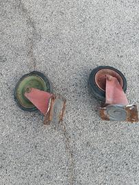 Ruote per carrello porta barca