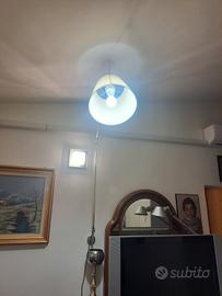 artemide tolomeo a parete con paralume grande