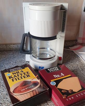 macchina per il caffè con filtri fif
