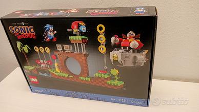 LEGO 21331 Sonic - Green Hill Zone MISB FUORI PROD