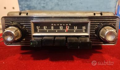 Autoradio Autovox anno 60