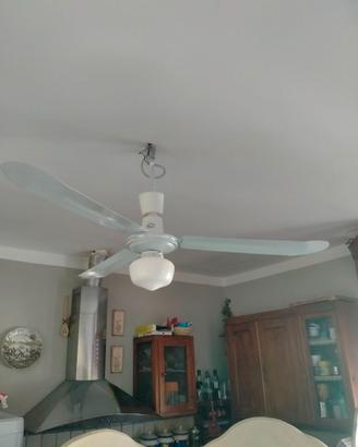 Lampada ventilatore da soffitto