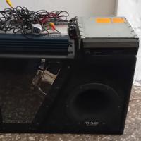  stereo pioneer sub mac e amplificatore e camera