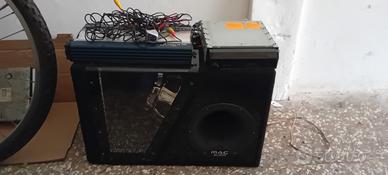  stereo pioneer sub mac e amplificatore e camera