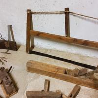 Attrezzi antichi da falegname