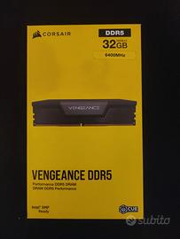 RAM Corsair Vengeance DDR5 - 32 GB - 6400 MHz