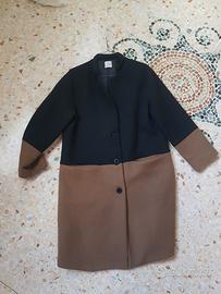 cappotto bicolor 