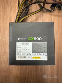 Alimentatore Corsair CX500 500W non modulare
