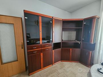 grande vetrina sala legno massiccio