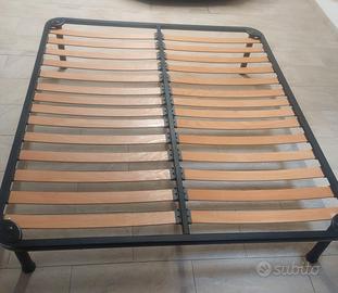 Matrimoniale doghe legno !!