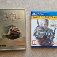 The Witcher wild hunt per PS4 + altro gioco DVD