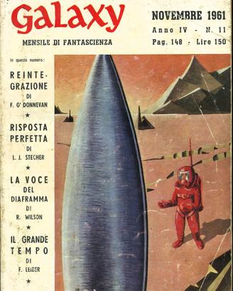 GALAXY Novembre 1961 Fritz Leiber: Il grande tempo