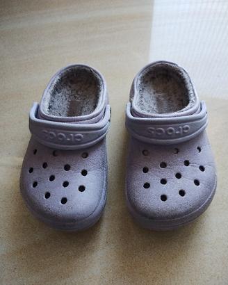 Crocs invernali bambina c8 ciabatte