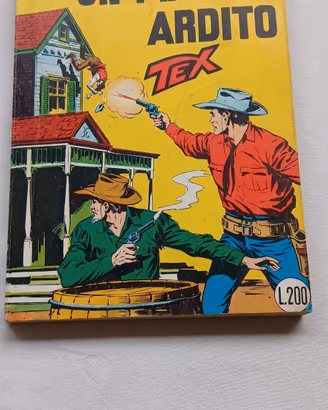 Tex Fumetto Bonelli tre stelle n20 lire 200