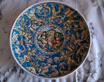 Piatto ceramica Montelupo (B. Staderini) 