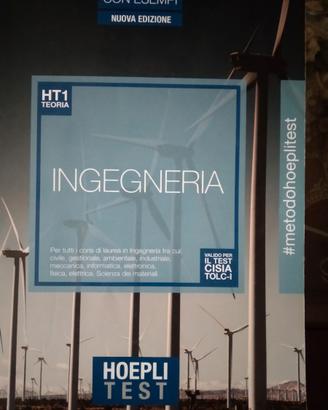 Libro Test ingresso ingegneria Hoepli