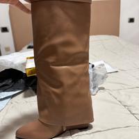 Stivale elegante donna colore cammello taglia 37