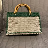 borsa uncinetto in cotone