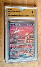 Pokémon Mew ex 053/SVP Inglese gradata