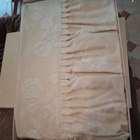 copriletto damascato con riccio