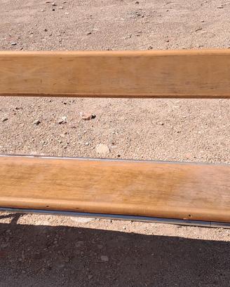 Panca in legno originale Vintage