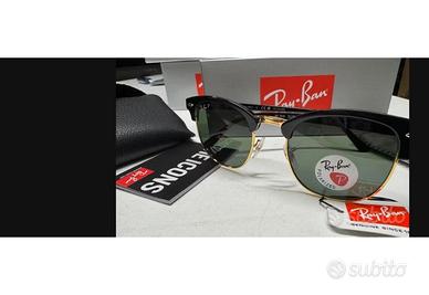 Ray-Ban RB3016 Clubmaster – Polarizzati Neri