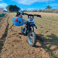 Mini moto elettrica bambino