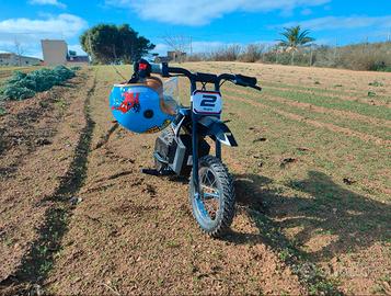 Mini moto elettrica bambino