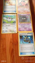 set 17 carte Pokémon 
