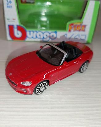 Fiat 124 Spider 1/43 Burago Bburago Auto Colle
