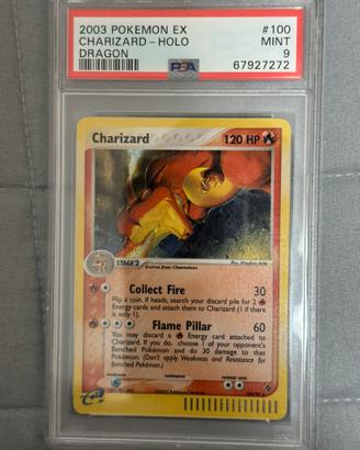 Charizard EX Dragon Holo #100-97 2003 - PSA 9 Mint