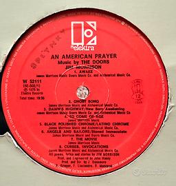 Vinile Doors Jim Morrison - An American Prayer