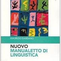 Nuovo Manualetto di Linguistica Italiana