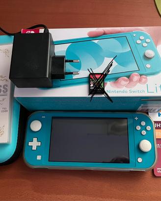 Nintendo Switch Lite + MicroSD + Accessori