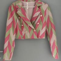 Blazer corto manica lunga