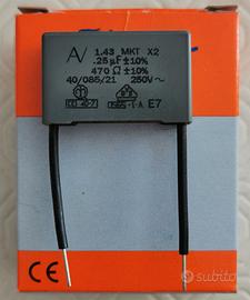 RELCO Condensatore Anti Interferenza 0,25µF