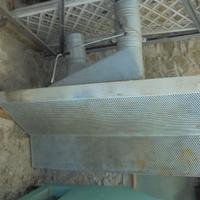 Cappa aspirazione fumi per banco saldatura