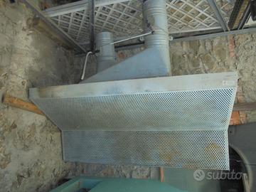 Cappa aspirazione fumi per banco saldatura