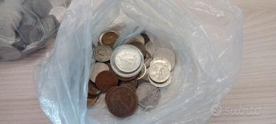 lotto 2,5kg monete regno d'Italia 