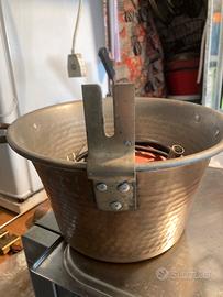 Paiolo elettrico per polenta, risotti e marmellata