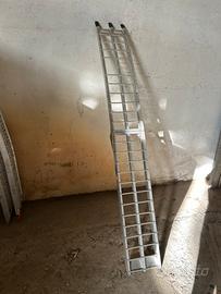 Rampa moto pieghevole