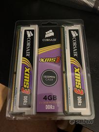 Kit RAM DDR3 1333MHz 4GB (2x2GB) Corsair XMS3