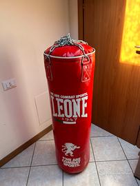Sacco da Boxe Leone 1947  Come Nuovo) + Catene