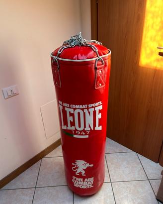 Sacco da Boxe Leone 1947  Come Nuovo) + Catene