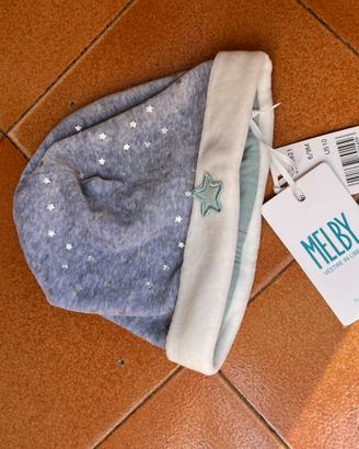 Berretto invernale neonato melby 6/9 mesi