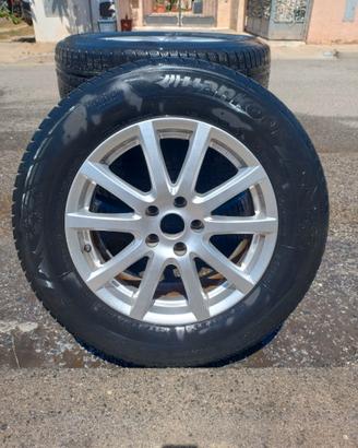 cerchi audi serie Q con gomme winter
